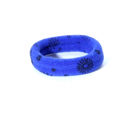 New design pattern printed seamless nylon elastic hair ties